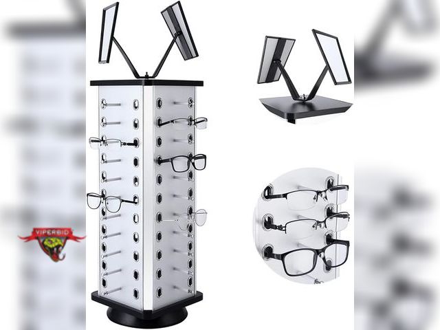 Lot 7-134260 - 360° Rotating Sunglass / Glass Display Stand. Approx. 26"H.
