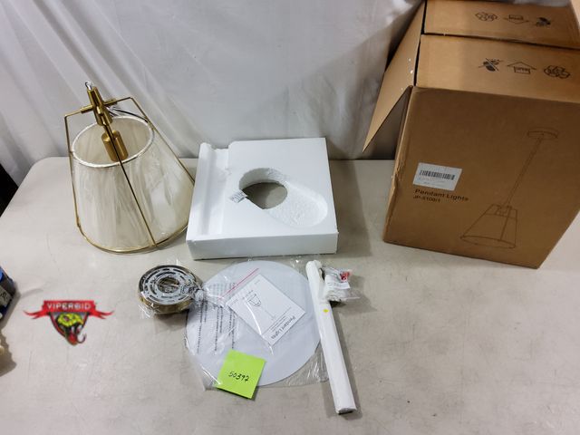 Lot 7-134231 - 1-Light pendant light.