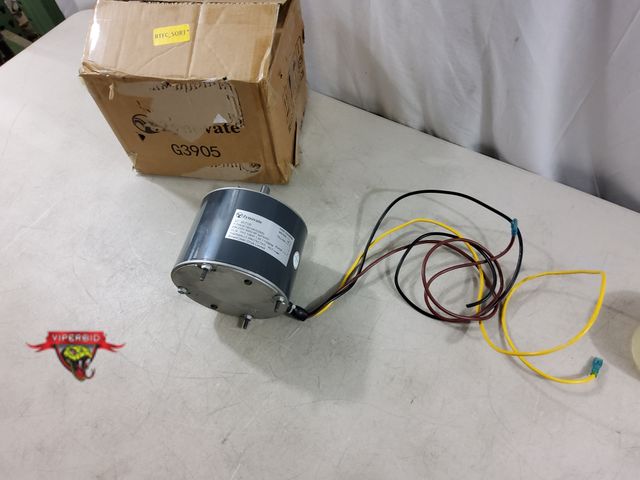 Lot 7-133526 - Zynovate AC Motor 208-230V 1/4hp 1.2Amps 1100RPM. Unable to test. *Note: End of bolt broke off*