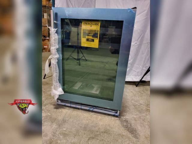 Lot 7-134070 - U-Line 24" Wine Refrigerator with Stainless framed glass door. Model UHWC124-SG01. 
Features:  5.5 C...