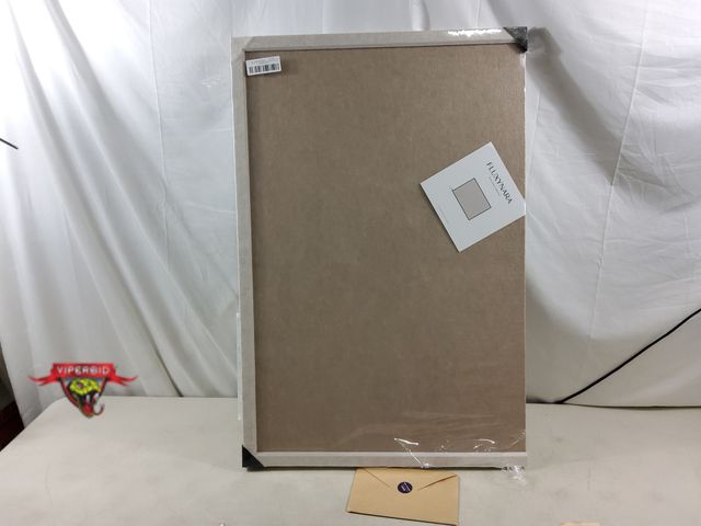 Lot 7-134910 - Framed Felt Alternative Cork Board. (47.25W x 35.5"T)