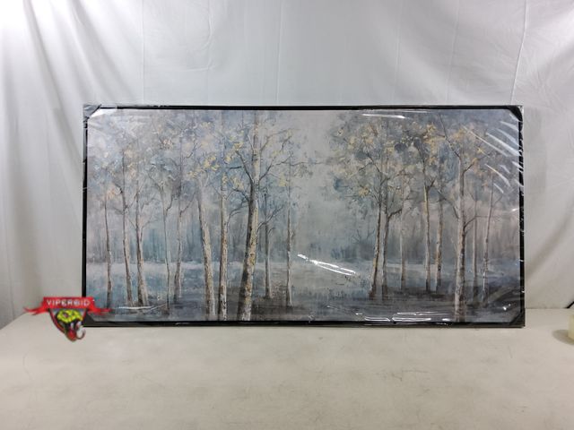 Lot 7-133983 - 47-1/4" X 23-3/4" Framed canvas wall art.