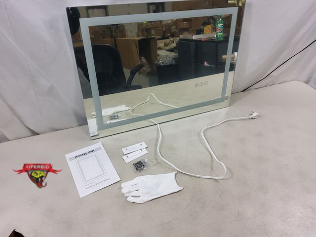 Lot 7-130387 - Yeelait frameless led mirror with front and backlit. Tested. 27" X 19". Model L002J5070.