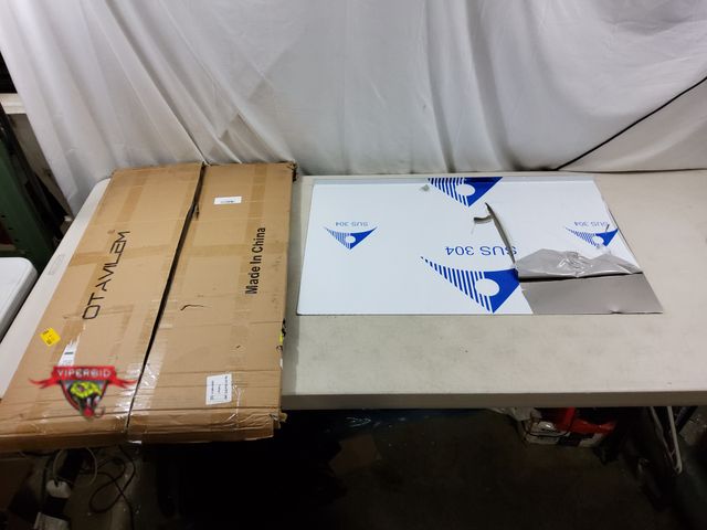 Lot 7-134724 - Stainless Steel Sheet with Lip. (31-1/2"W x 19-3/4"T with 3/4" Lip)