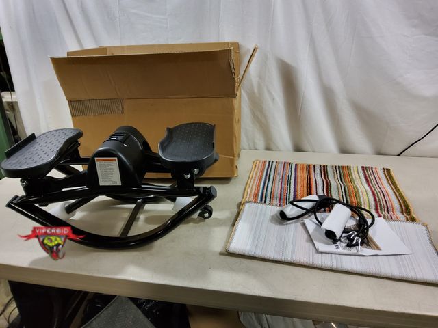 Lot 7-134819 - Flexella rock stepper with mat.
