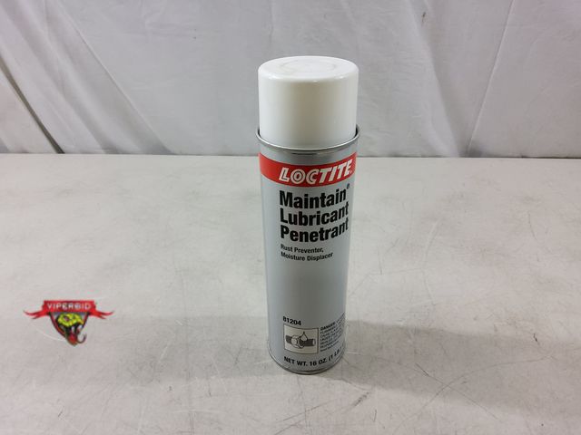 Lot 7-134189 - New!  16 oz. Can of Loctite maintain lubricant penetrant. Rust preventer, moisture displacer. #81024