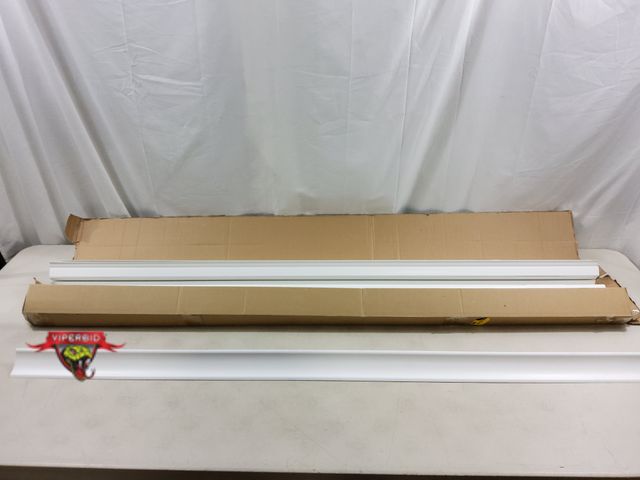 Lot 7-123645 - New! 10-Pieces Plastic ceiling crown moulding trim. 56-1/2"L X 2-1/2".