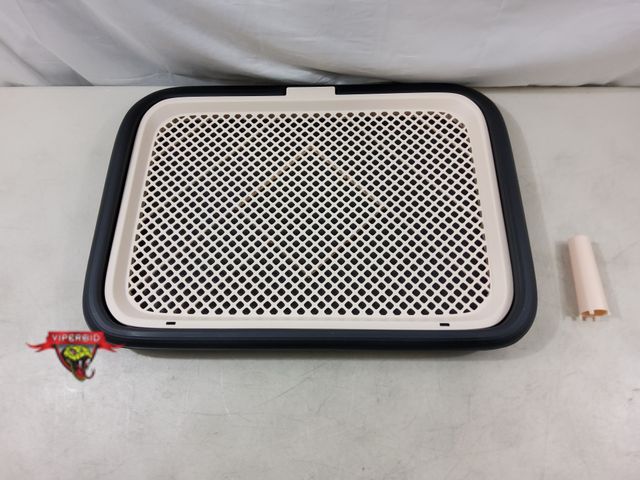 Lot 7-130703 - Kola Panda 23.6"x17.7" Dog Potty Tray, Indoor Pet Pee Pad Holder with Mesh.