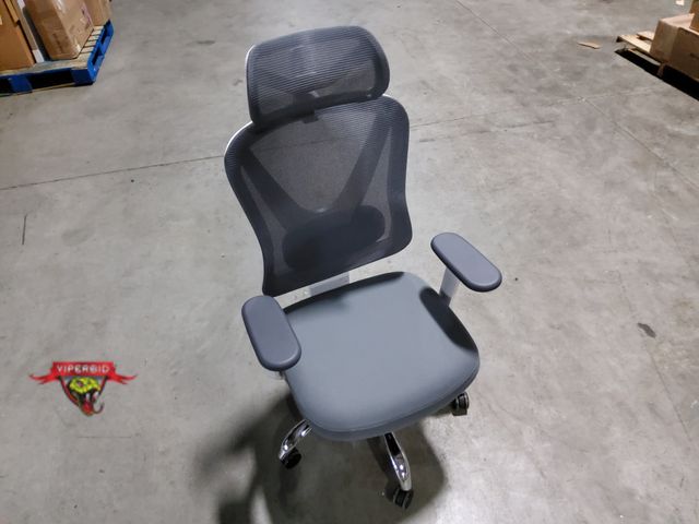 Lot 7-134055 - Ergonomic office chair with mesh back.