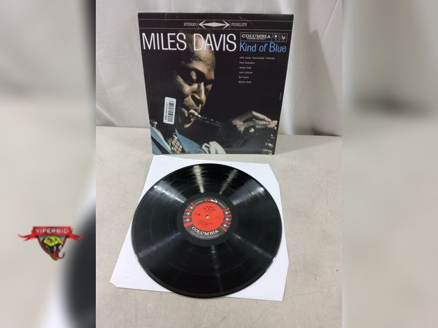 Lot 7-135656 - Miles Davis Kind of Blue vinyl.