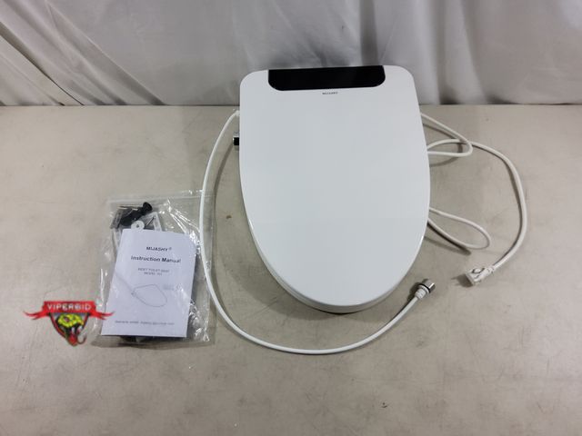 Lot 7-134971 - Elongated Bidet Toilet Seat. (14-1/2"W x 20"L) Unable to test