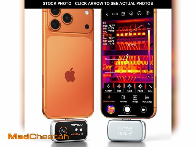 Lot 74-14273103 - Thermal Imaging Camera for USB-C iPhone/Android/Tablet/pad, Thermal Camera 192x192 Super XÃÂ³IR Res...