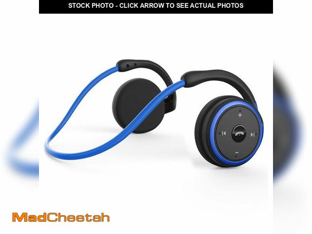 Lot 74-14152440 - RTUSIA Small Bluetooth Headphones Wrap Around Head - Sports Wireless Headset with Built in Microphon...