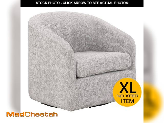 Lot 74-12783211 - OSP Home Furnishings Parker Swivel Tub Chair - UNUSED