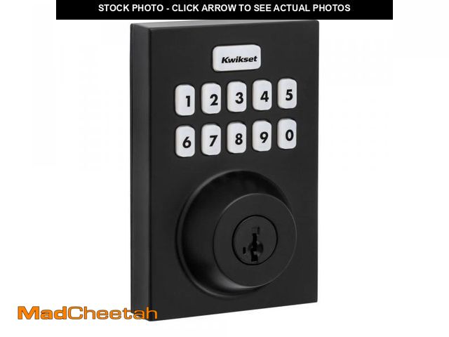 Lot 74-12309017 - Kwikset Home Connect 620 Smart Lock Deadbolt with Z-Wave Technology, Works with Ring Alarm, Samsung ...
