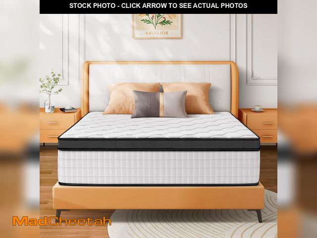 Lot 74-12105443 - QUENSIYE Full Size Mattress 12 Inch, Ultra Comfort Memory Foam Hybrid Full Mattresses with Independe...