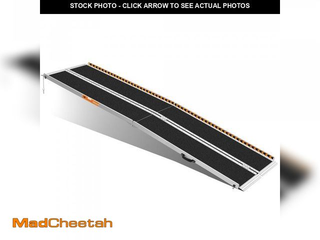 Lot 74-12159689 - *SEE DETAILS* TaiH Leo Wheelchair Ramp 10 Feet, Portable Ramps for Wheelchairs for Home, 800LBS Capa...
