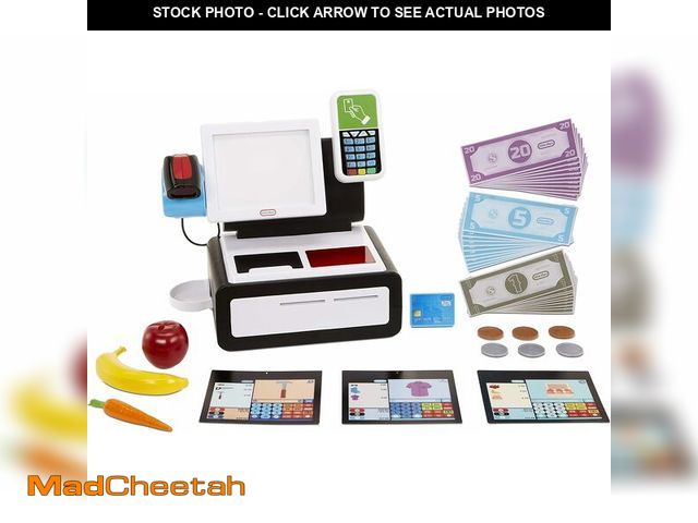Lot 74-14348851 - Little Tikes First Self-Checkout Stand Realistic Cash Register Pretend Play Toy for Kids - UNUSED
