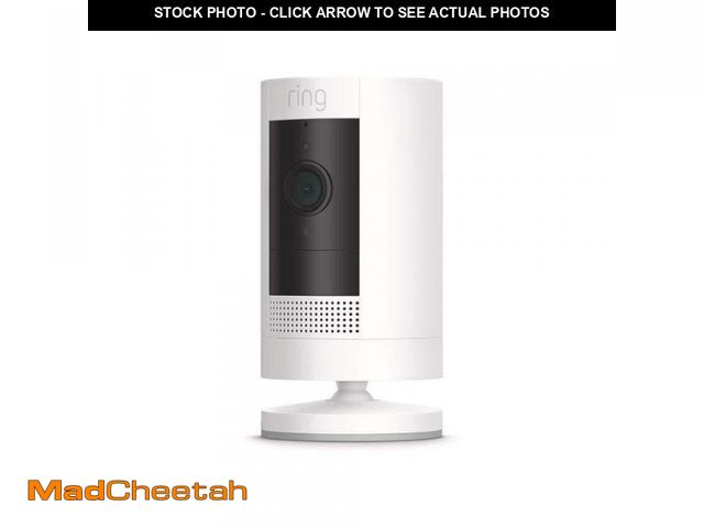 Lot 74-12492517 - Ring Outdoor Cam (Stick Up Cam) Battery - Smart Security Camera with 2-Way Talk, Color Night Vision,...