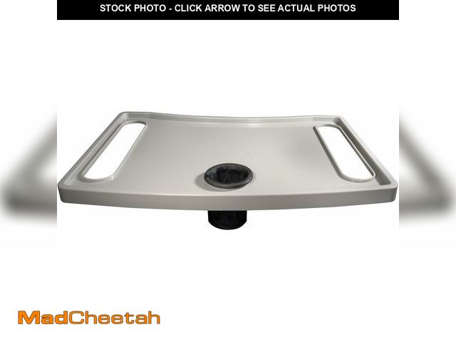 Lot 74-12827713 - Drive Medical 10124 Walker Tray with Cup Holder, Gray - UNUSED