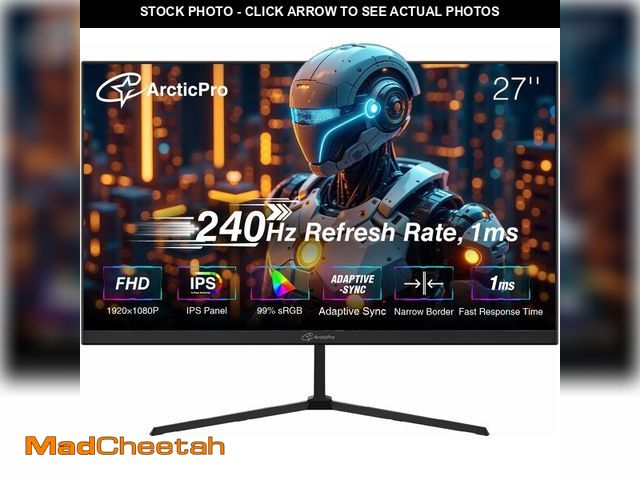 MadCheetah.com - Lot 74-13709163 - ArcticPro 27 inch Gaming Monitor ...