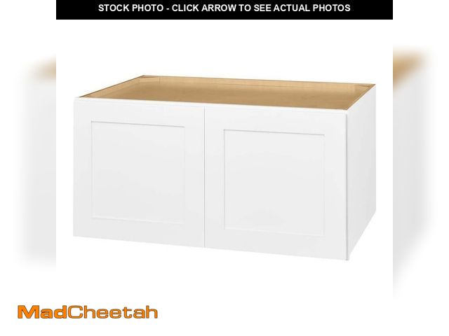 Lot 74-12610081 - Hampton Bay Avondale 36 in. W x 24 in. D x 18 in. H Ready to Assemble Plywood Shaker Wall Bridge Kit...