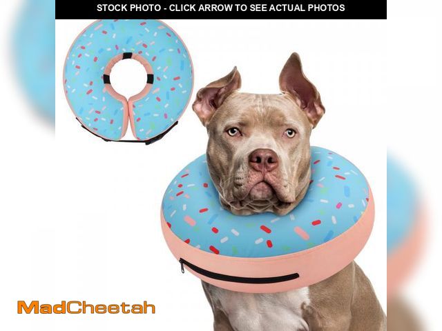 Lot 74-11557211 - Supet Inflatable Dog Cone Collar Alternative After Surgery, Dog Neck Donut Collar Recovery E Collar ...