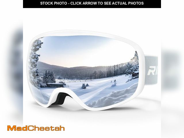 Lot 74-13629545 - RIOROO Ski Goggles Snowboard Goggles for Men Women Adults Youth,Over Glasses OTG/100% UV Protection/...