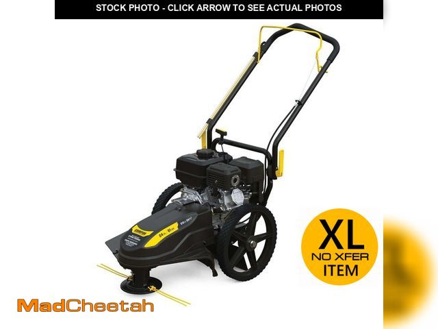 Lot 74-14193038 - *DIRTY* Champion Power Equipment 24 in. 212cc Walk Behind Gas String Trimmer Mower with 2-Year Limit...
