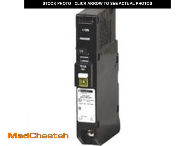 Lot 74-12141862 - Square D QO 15 Amps Arc Fault/Ground Fault Single Pole Circuit Breaker - UNUSED