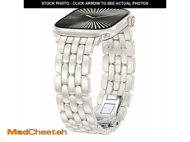 Lot 74-12718063 - TOYOUTHS Designer Vintage Starlight Bracelet for Apple Watch Band Women 42mm 40mm 41mm 38mm, Stainle...