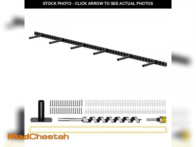 Lot 74-12262563 - 1 Pack Large Shelf Brackets Long Floating Shelf Bracket Invisible Floating Shelf Hardware Heavy Duty...