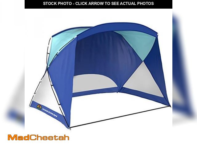 Lot 74-12140395 - Beach Tent - Sun Shelter for Shade with UV Protection and Water-Resistant Coating for Sports Events ...
