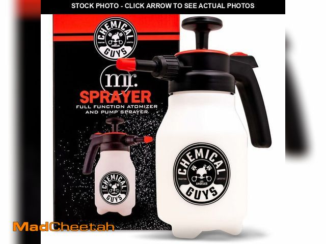 Lot 74-14207322 - Chemical Guys Mr. Sprayer Full Function Pressure Atomizer and Pump Sprayer, Professional 50 oz Spray...