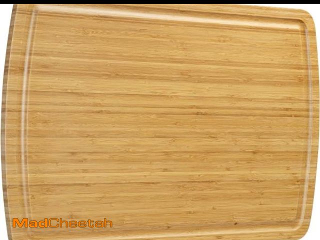 Lot 74-12136768 - Bamboo Cutting Board, 30 x 20 Extra Large Cutting Board, Wood Cutting Boards for Kitchen, with Juice...