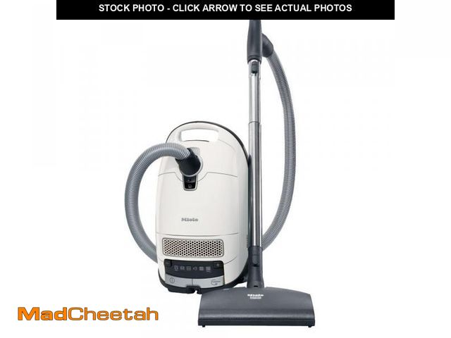 Lot 74-12357512 - Miele Complete C3 Excellence Canister Vacuum - Lotus White - USED