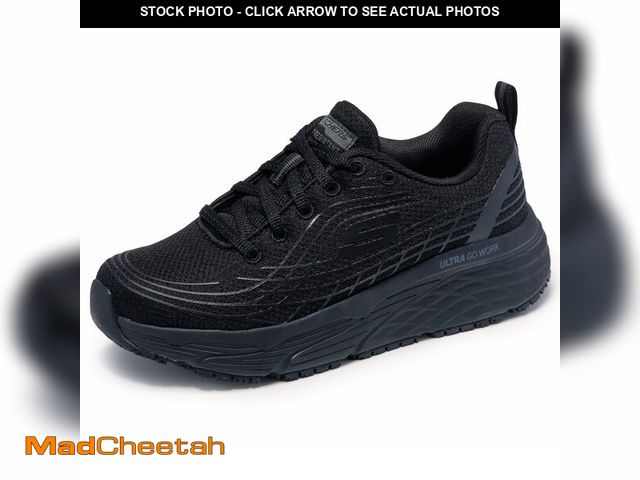 Lot 74-14152910 - Skechers Women's Work Relaxed Fit Max Cusioning Elite Sr Outsole, Black, 11 - UNUSED