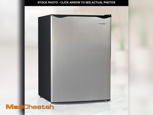 Lot 74-12518459 - Igloo 2.6 Cu.Ft. Compact Refrigerator with Freezer, 2 Shelfs, Perfect for Homes, Offices, Dorms, Pla...