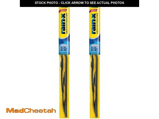 Lot 74-13040679 - Rain-X 820149 WeatherBeater Wiper Blades, 22" Windshield Wipers (Pack of 2), Automotive Replacement ...