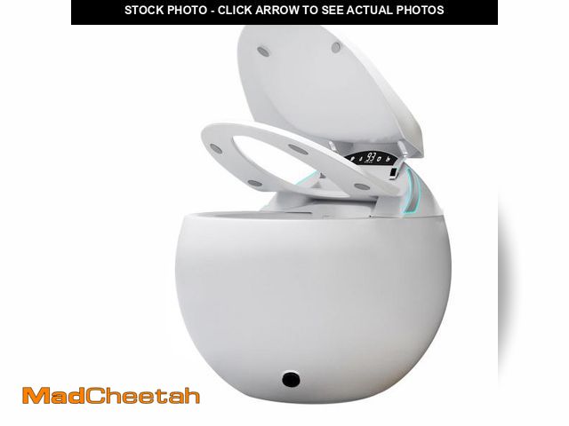Lot 74-12147453 - (MISSING HARDWARE) Yulika Smart One-piece Bidet Toilet, Water-saving Toilet With Built-in Tank, Easy...