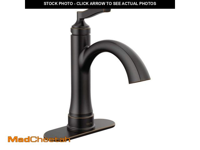 Lot 74-13038297 - Delta Faryn Single Handle Single Hole Bathroom Faucet in Oil Rubbed Bronze - UNUSED