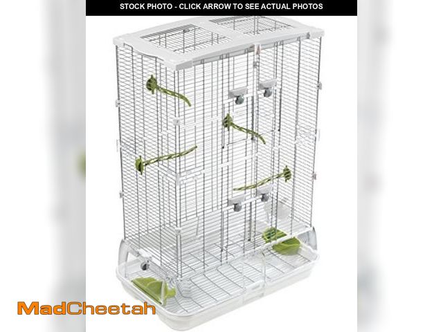 Lot 74-12137366 - Vision M02 Wire Bird Cage, Bird Home for Parakeets, Finches and Canaries, Tall Medium - UNUSED