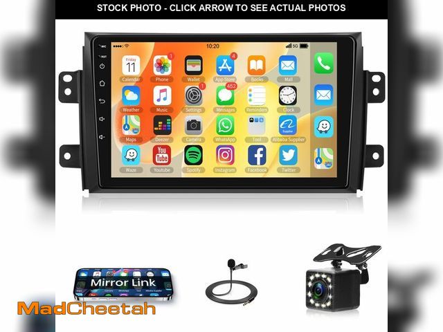 Lot 74-12710337 - Car Radio for Suzuki SX4 2006-2013 Android Car Stereo with GPS Navigation, Rimoody 9 Inch Touch Scre...