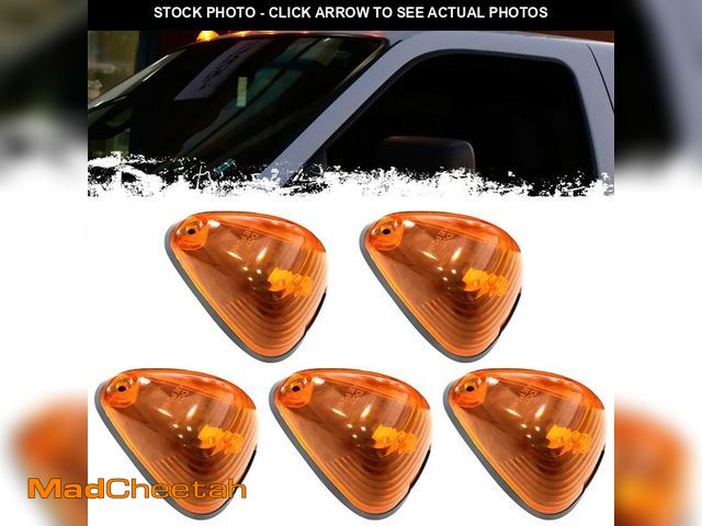 Lot 74-14063729 - PSEQT Cab Roof Marker Lights 10 LED Amber Top Clearance Running Lights Compatible with Ford 1999-201...