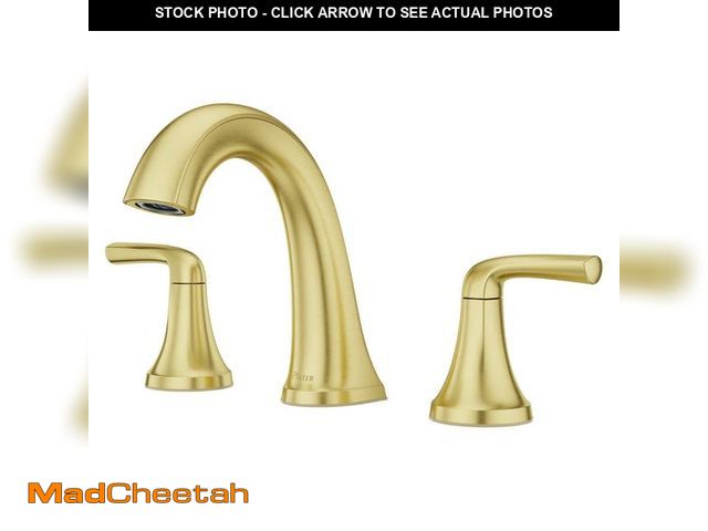 Lot 74-12683764 - Pfister Ladera 8 in. Widespread Double Handle Bathroom Faucet in Brushed Gold - UNUSED
