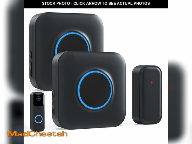 Lot 74-14301918 - Satisure Wireless Doorbell Chime Video Doorbell Extender - Compatible with Blink Video Doorbell and ...