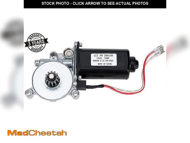 Lot 74-12436426 - Gelessy RV Awning Motor 373566 12-Volt DC and 75-RPM Compatible with Solera Power Awnings 266149 Pow...