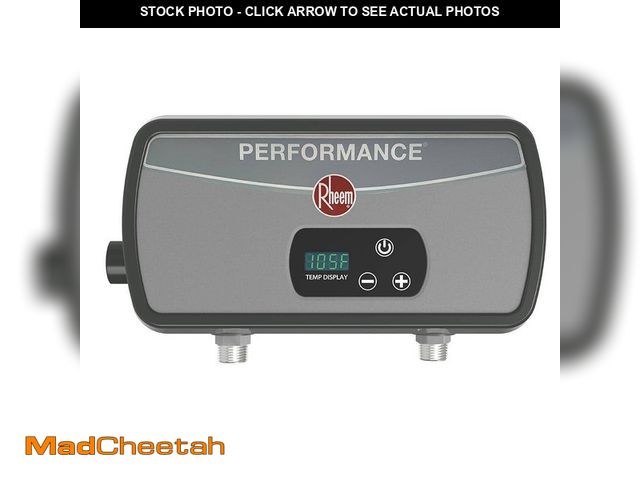 Lot 74-13645313 - Rheem Performance 3.5 kW 0.68 GPM 120-Volt Point of Use Tankless Electric Water Heater - UNUSED