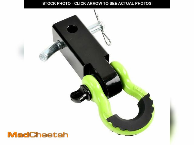 Lot 74-12608061 - TBAPFS 2 Inch Shackle Hitch Receiver 45000Lbs Breaking Strength 3/4" D Ring Shackle Tow Hitch Receiv...