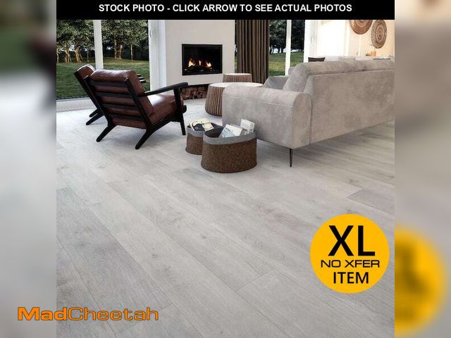 Lot 74-12779525 - (PALLET OF 6 BOXES) Champagne Beach Wood 22 MIL x 8.7 in. W x 48 in. L Click Lock Waterproof Luxury ...